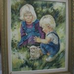 446 8359 OIL PAINTING
